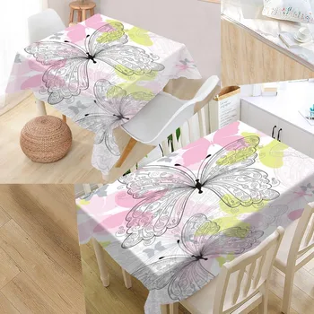 Custom Butterfly Pattern Table Cloth Oxford Print Rectangular Waterproof Oilproof Table Cover Square Wedding Tablecloth
Custom Butterfly Pattern Table Cloth Oxford Print Rectangular Waterproof Oilproof Table Cover Square Wedding Tablecloth