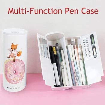 Multifunction Pencil Case Double Layer Pen Box With Mirror Calculator Whiteboard Pen Wiper For School Supplies Cosmetic case
Multifunction Pencil Case Double Layer Pen Box With Mirror Calculator Whiteboard Pen Wiper For School Supplies Cosmetic case