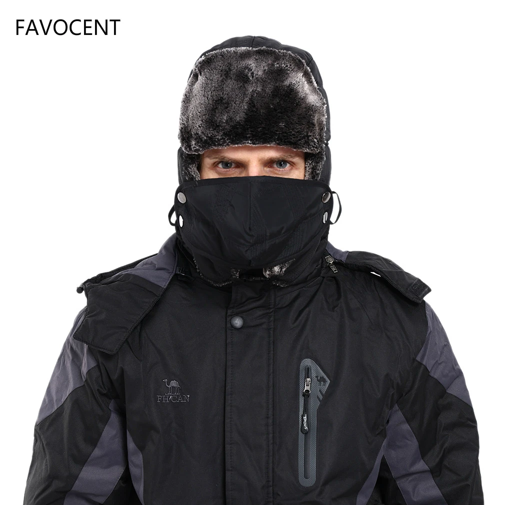 High Quality Winter Bomber Hats Men Fur Warm Thickened Ear Flaps Windproof Hats For Women Mask Fashion Bomber Hat Earflap Caps
High Quality Winter Bomber Hats Men Fur Warm Thickened Ear Flaps Windproof Hats For Women Mask Fashion Bomber Hat Earflap Caps