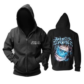 Bloodhoof AVENGED SEVENFOLD ROCK Heavy metal black zipper cotton Hoodie Asian Size
Bloodhoof AVENGED SEVENFOLD ROCK Heavy metal black zipper cotton Hoodie Asian Size