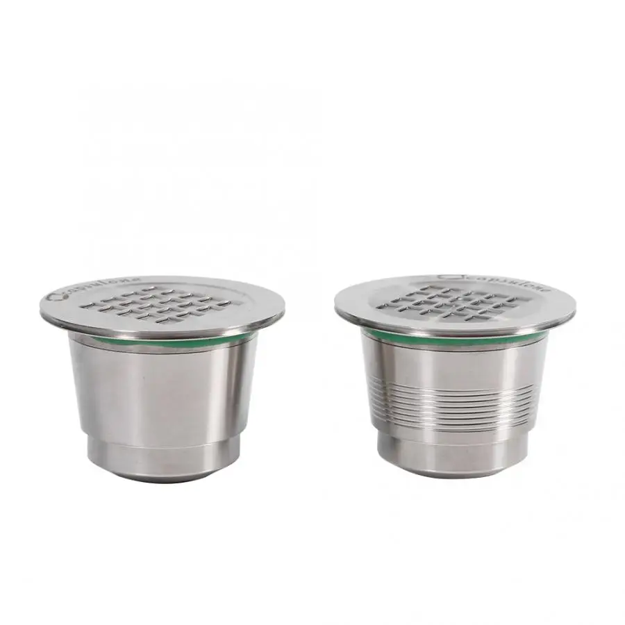 Household Metal Refillable Reusable Coffee Capsule Compatible Stainless Steel Smooth and Thread Surface for Nespresso Machine
Household Metal Refillable Reusable Coffee Capsule Compatible Stainless Steel Smooth and Thread Surface for Nespresso Machine