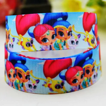 22mm 25mm 38mm 75mm Shimmer and Shine Cartoon Character printed Grosgrain Ribbon party decoration X-01987 10 Yards
22mm 25mm 38mm 75mm Shimmer and Shine Cartoon Character printed Grosgrain Ribbon party decoration X-01987 10 Yards