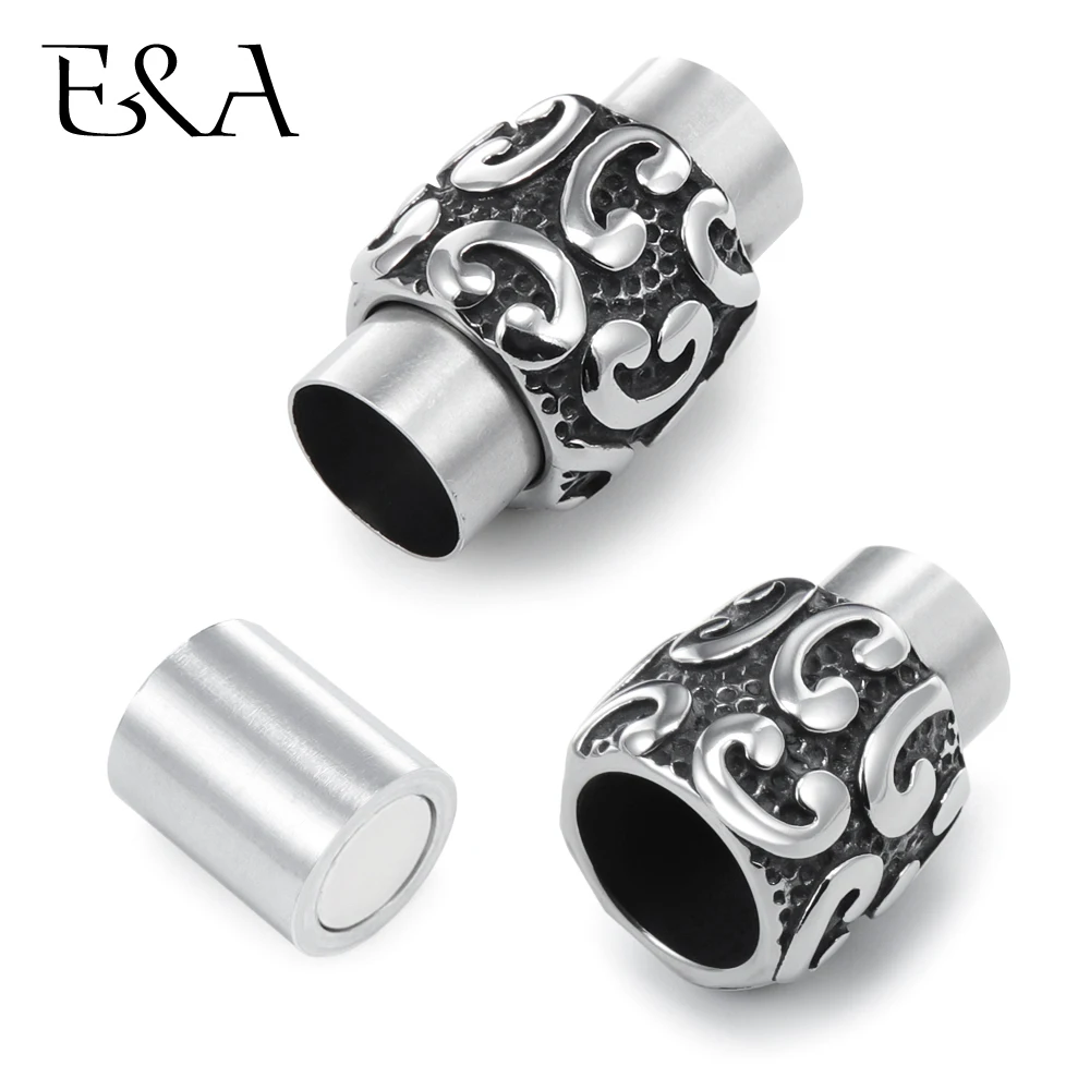 Stainless Steel Magnetic Clasp Hole 8mm Leather Cord Clasps Magnet Buckle DIY Bracelet Closure Supplies Jewelry Making Component
Stainless Steel Magnetic Clasp Hole 8mm Leather Cord Clasps Magnet Buckle DIY Bracelet Closure Supplies Jewelry Making Component