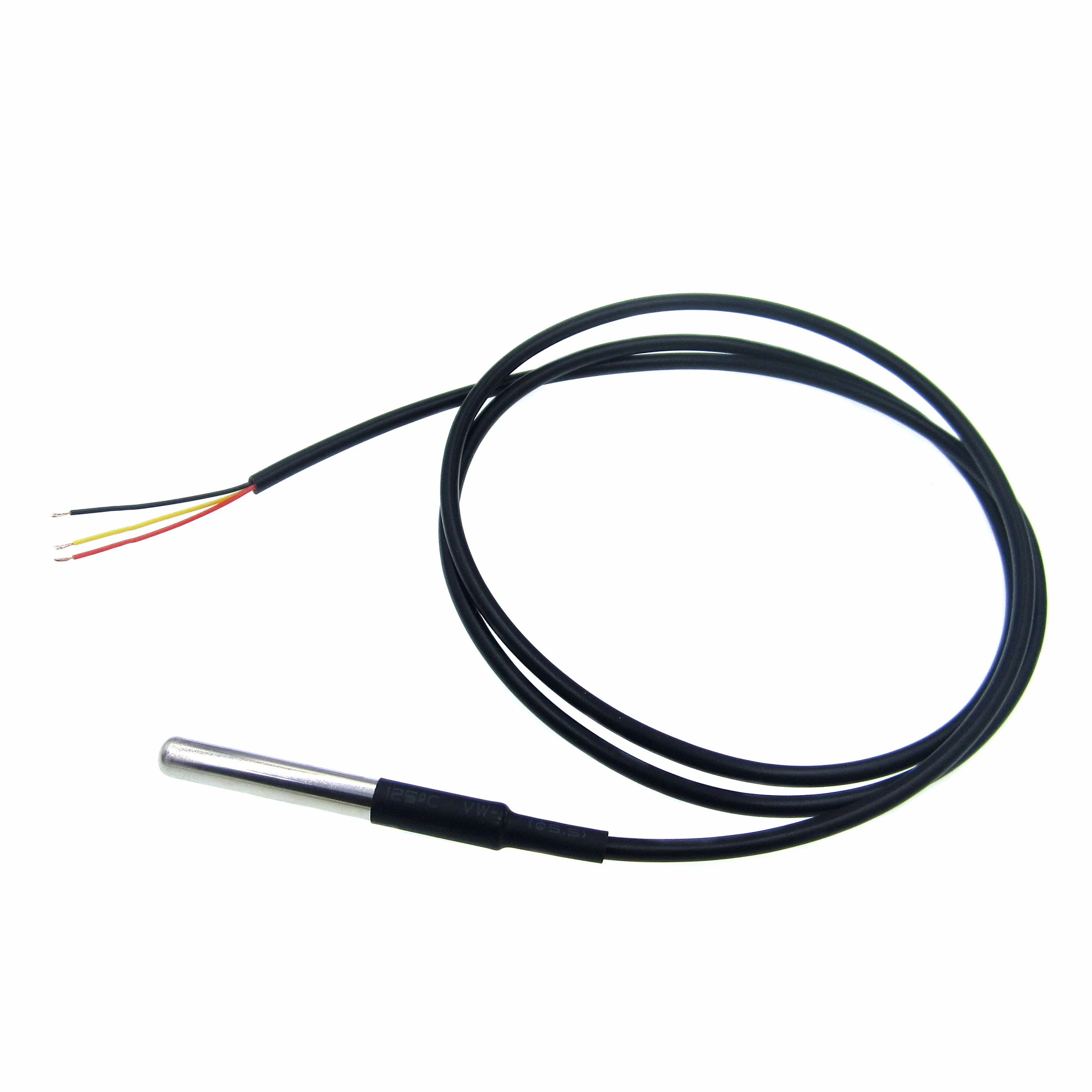HAILANGNIAO 5pcs DS18B20 Stainless steel package 1 meters waterproof DS18b20 temperature probe temperature sensor new in stock
HAILANGNIAO 5pcs DS18B20 Stainless steel package 1 meters waterproof DS18b20 temperature probe temperature sensor new in stock