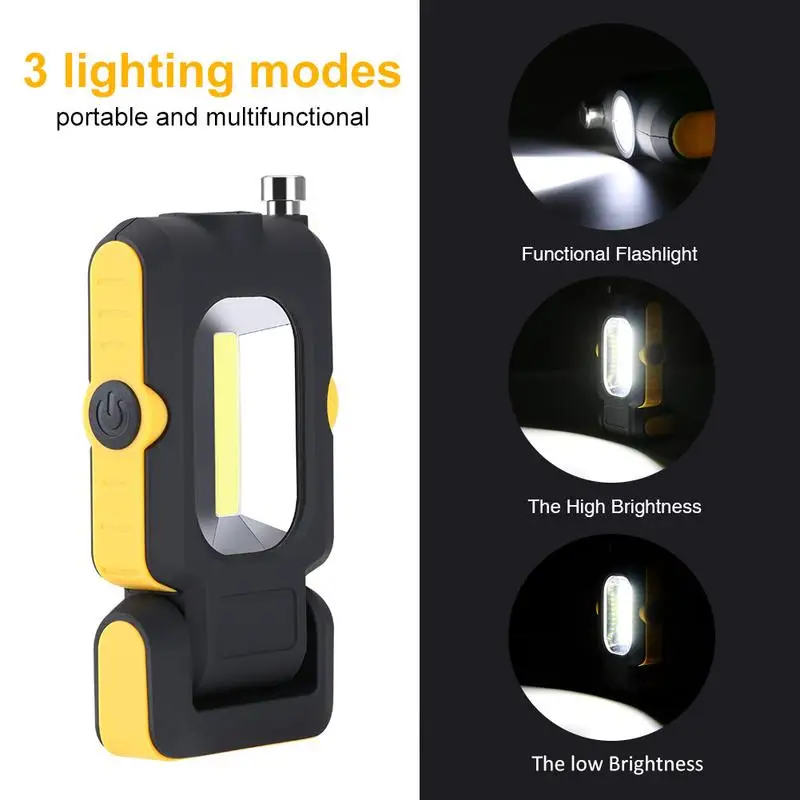 1PCS COB Work Light Rotating Bottom Auto Repair Light Magnet Picker Tool Light LED Inspection Light Free Shipping
1PCS COB Work Light Rotating Bottom Auto Repair Light Magnet Picker Tool Light LED Inspection Light Free Shipping