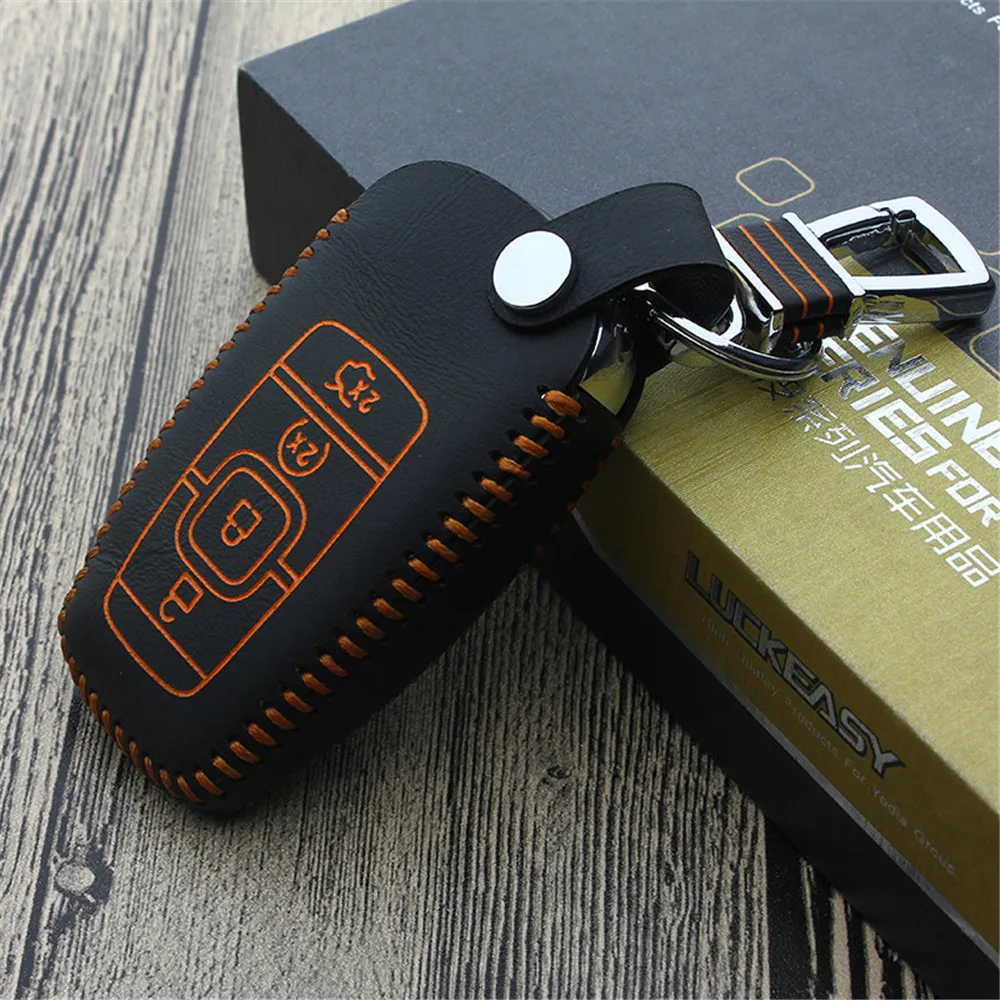 Key cover Genuine leather key case for lincoln MKZ MKC 2017 car key Case Remote Key Shell
Key cover Genuine leather key case for lincoln MKZ MKC 2017 car key Case Remote Key Shell