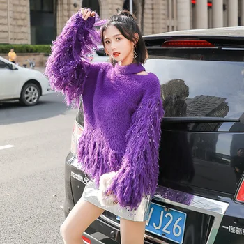 Poncho Time-limited Women Sweaters And Pullovers 2019 Korean Version Autumn And Winter Sweet Sexy Ladies Tassels Sleeve Sweater
Poncho Time-limited Women Sweaters And Pullovers 2019 Korean Version Autumn And Winter Sweet Sexy Ladies Tassels Sleeve Sweater