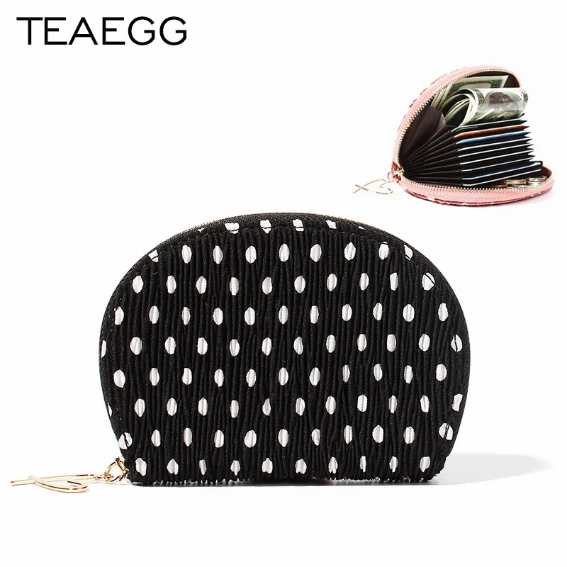 TEAEGG бренд Для женщин кредитной держатель для карт точка оболочки бумажник