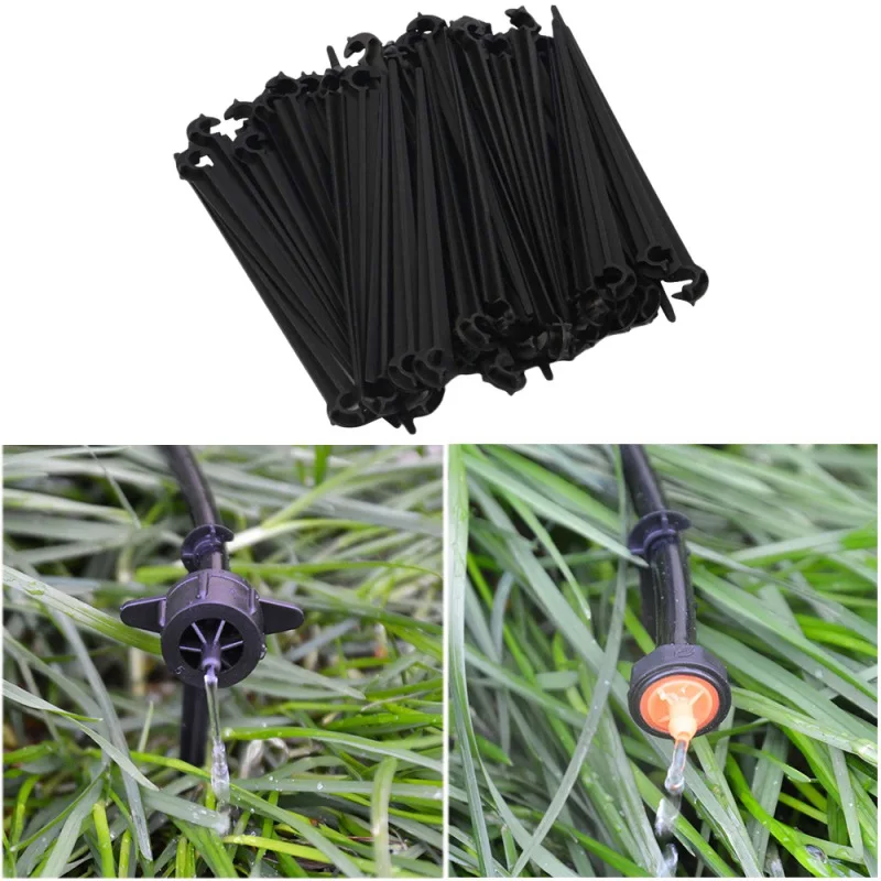 100pcs Hook Fixed Stems Support Holder For 4/7 Drip Irrigation Tubing Pipe Water Hose Support Watering Kits Garden Supplies
100pcs Hook Fixed Stems Support Holder For 4/7 Drip Irrigation Tubing Pipe Water Hose Support Watering Kits Garden Supplies