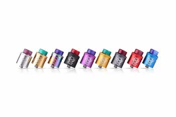 

100% Authentic Hellvape Dead Rabbit BF RDA Tank with Gold Plated post Build Deck Supports Single/Dual Coil Vape For 510 Mod