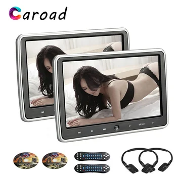 Caroad 2PCS 10.1 Inch Car Headrest Monitor HD Digital LCD Screen DVD Audio Video Player with USB/SD/HDMI/IR/FM Transmitter/Game
Caroad 2PCS 10.1 Inch Car Headrest Monitor HD Digital LCD Screen DVD Audio Video Player with USB/SD/HDMI/IR/FM Transmitter/Game