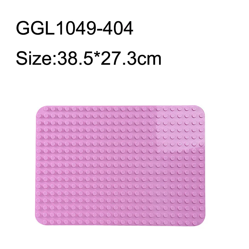 404 Dots Duploe Big Bricks Base Plate 27*38.5cm Baseplate Building Blocks Toys For Children Compatible Duplos
404 Dots Duploe Big Bricks Base Plate 27*38.5cm Baseplate Building Blocks Toys For Children Compatible Duplos