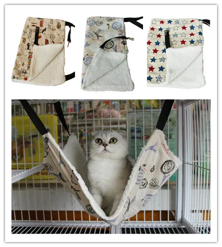 Pet Products Warm Cat Bed Pet Hammock For Pet Cat Rest House Soft And Comfortable Cat Ferret Cage Kitten Cage Bed Cover Cushion
Pet Products Warm Cat Bed Pet Hammock For Pet Cat Rest House Soft And Comfortable Cat Ferret Cage Kitten Cage Bed Cover Cushion