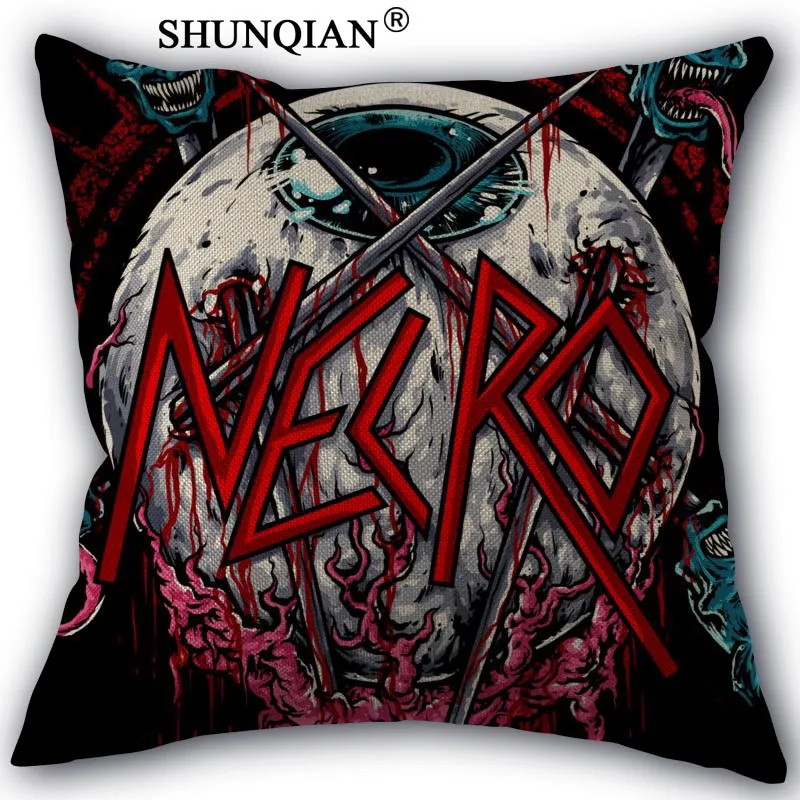 SLAYER Cotton Linen Pillowcase Custom Home textile Decorative One Side Pillow Covers 45x45cm
SLAYER Cotton Linen Pillowcase Custom Home textile Decorative One Side Pillow Covers 45x45cm