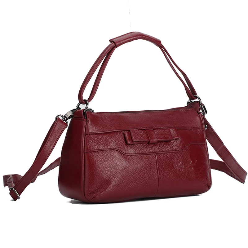 New Ladies Casual Tote Bag Cowhide Handbag Designer Cross Body Pack Genuine Leather Women Fashion Messenger Sling Shoulder Bags
New Ladies Casual Tote Bag Cowhide Handbag Designer Cross Body Pack Genuine Leather Women Fashion Messenger Sling Shoulder Bags