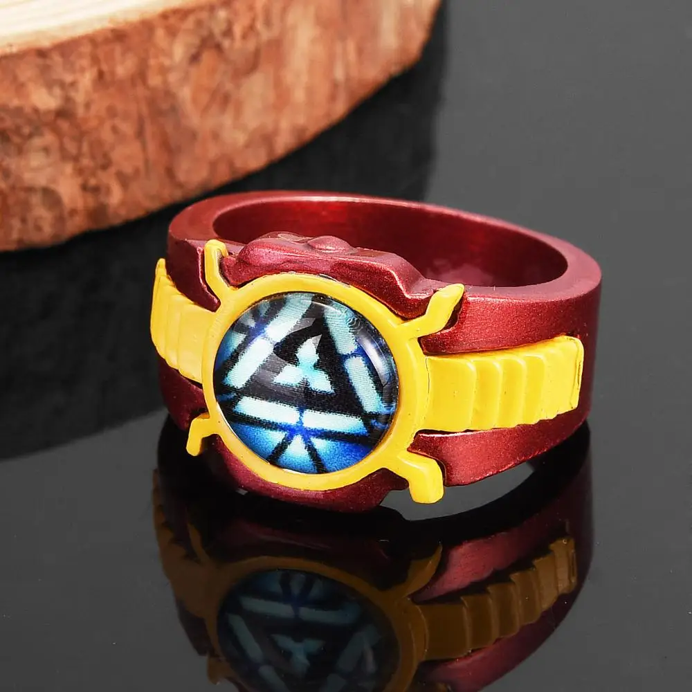 SG Avengers Rings Super Heros Iron Man Rings Tony Strak Arc Reactor Heart Anillos For Men Souvenir Thanos Dropshipping Jewelry
SG Avengers Rings Super Heros Iron Man Rings Tony Strak Arc Reactor Heart Anillos For Men Souvenir Thanos Dropshipping Jewelry