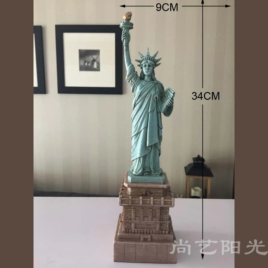 Estartek US Statue of Liberty Resin GK Garage Kit Statue for Home Furnishing Decoration and Fans Travel Souvenir Holiday Gift
Estartek US Statue of Liberty Resin GK Garage Kit Statue for Home Furnishing Decoration and Fans Travel Souvenir Holiday Gift