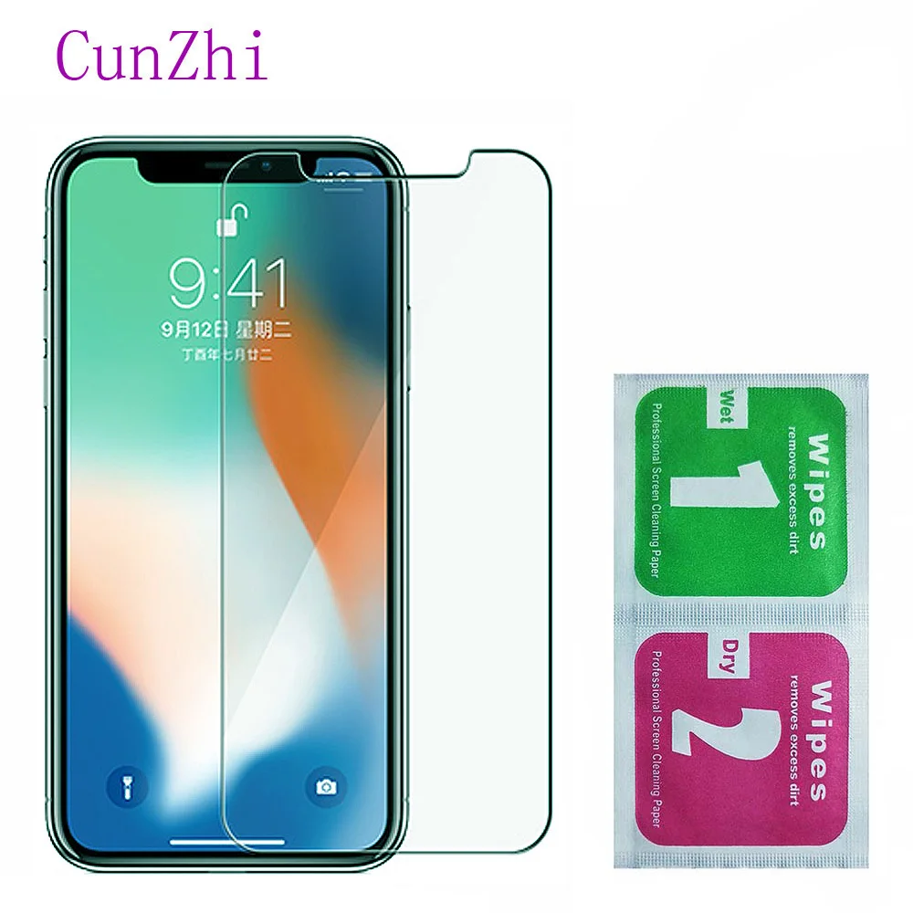 2 шт Взрывозащищенная защитная пленка для Apple iphone X 4S 5S SE 5 6 7 8 XR XS MAX Nano Защитная 6S