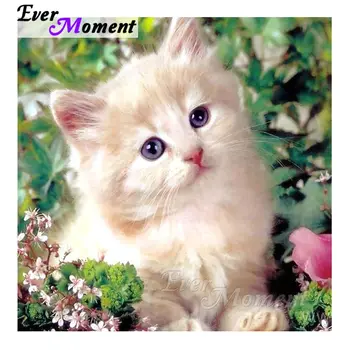 Ever Moment Diamond Painting Cat Flower Picture Mosaic Cross Stitch Rhinestone Diamond Embroidery 5D DIY Needlework S2F1127
Ever Moment Diamond Painting Cat Flower Picture Mosaic Cross Stitch Rhinestone Diamond Embroidery 5D DIY Needlework S2F1127