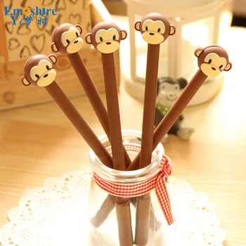 3 Pecs/lot Korea Creative Cartoon Small Monkey Roller Ball Pen Plastic Stationery for Students Writing Pen C011
3 Pecs/lot Korea Creative Cartoon Small Monkey Roller Ball Pen Plastic Stationery for Students Writing Pen C011