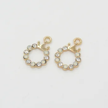 30 PCS high Quality crystal Enamel Alloy jewelry Headdress pendants for bracelet necklace DIY jewelry making js1024
30 PCS high Quality crystal Enamel Alloy jewelry Headdress pendants for bracelet necklace DIY jewelry making js1024