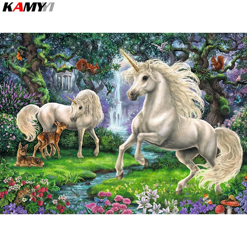 5D DIY diamond painting cross stitch unicorn Square Diamond embroidery Needlework Rhinestone Mosaic decor
5D DIY diamond painting cross stitch unicorn Square Diamond embroidery Needlework Rhinestone Mosaic decor