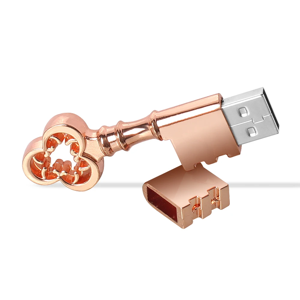Key Pen Drive 32GB Metal Rose gold key Flash Drive USB2.0 Pendrive Memory Stick Drives 16GB girl gift 8GB 4GB Usb Flash Drive
Key Pen Drive 32GB Metal Rose gold key Flash Drive USB2.0 Pendrive Memory Stick Drives 16GB girl gift 8GB 4GB Usb Flash Drive