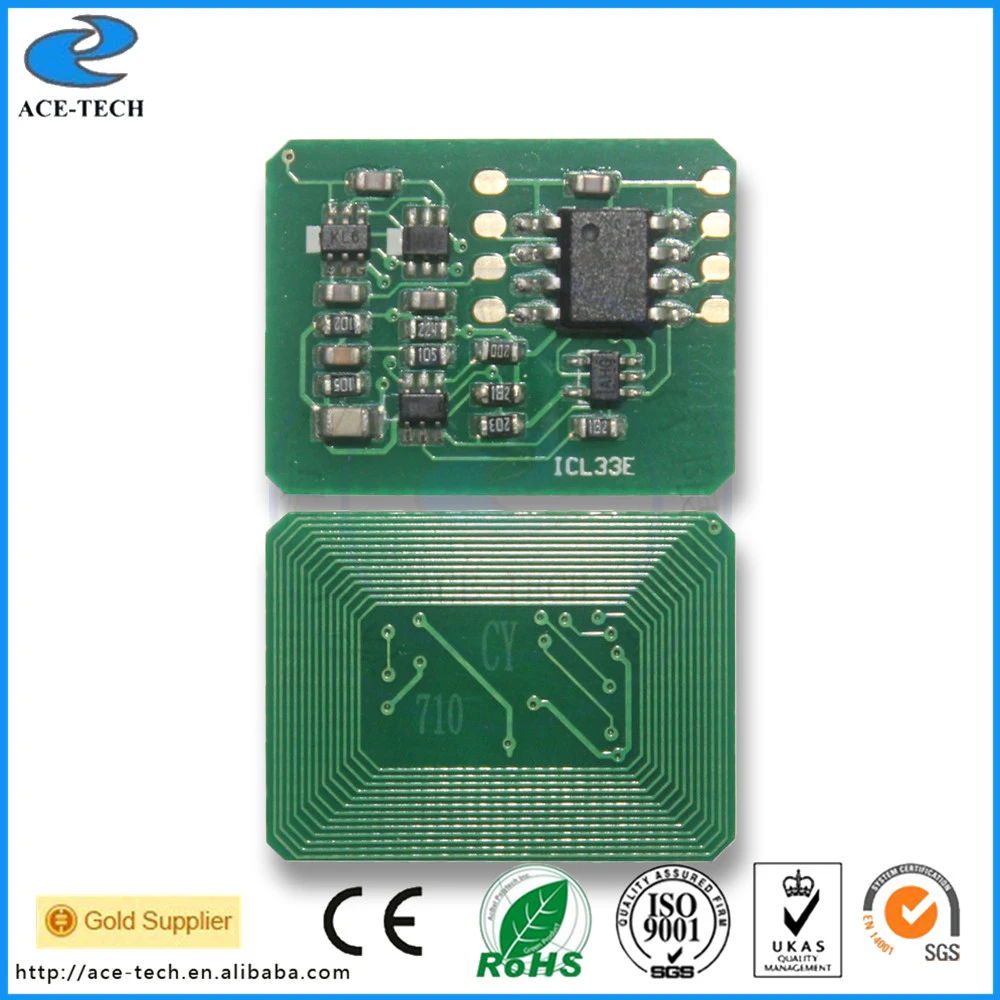 Compatible color toner chip for OKI C710 C711 US laser printer cartridge resetter 44318601~44318604
Compatible color toner chip for OKI C710 C711 US laser printer cartridge resetter 44318601~44318604