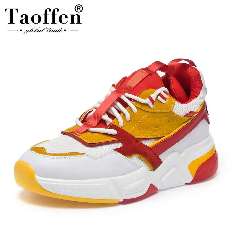 Taoffen Young Fashion Spring Hot Vulcanized Shoes Women Cross Strap Mixed Colors Thick Bottom Daily Shoes Sneakers Size 35-43
Taoffen Young Fashion Spring Hot Vulcanized Shoes Women Cross Strap Mixed Colors Thick Bottom Daily Shoes Sneakers Size 35-43