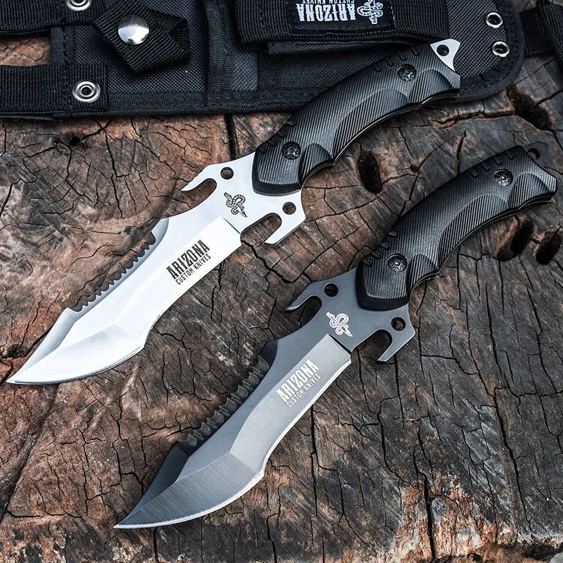High Hardness Fixed Blade Tactical Knife Outdoor Military Hunting Knives wilderness Survival Rambo knifes Combat Gear Couteau
High Hardness Fixed Blade Tactical Knife Outdoor Military Hunting Knives wilderness Survival Rambo knifes Combat Gear Couteau