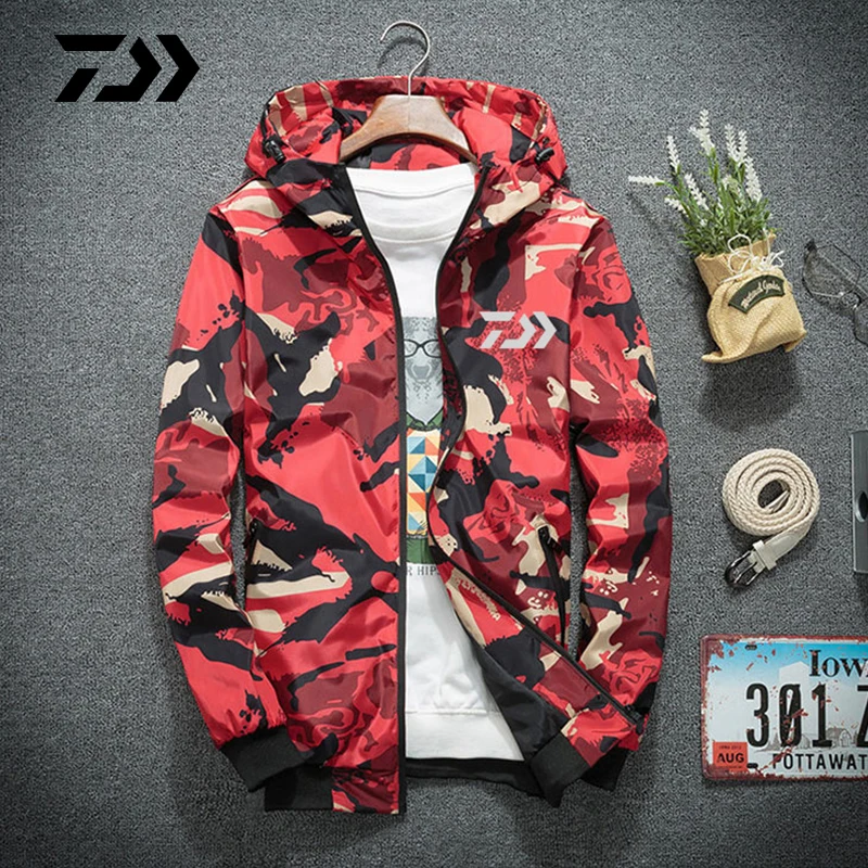 Daiwa Fishing Jacket Spring Summer Uv Protection Fishing Hooded Outdoor Breathable Sports Camping Camouflage Fishing Clothing
Daiwa Fishing Jacket Spring Summer Uv Protection Fishing Hooded Outdoor Breathable Sports Camping Camouflage Fishing Clothing