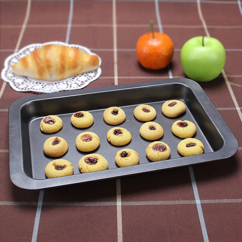 Non-Stick Rctangular Baking Tray Wide-Brown Nougat Baking Tray Household Oven Baking Tool CF
Non-Stick Rctangular Baking Tray Wide-Brown Nougat Baking Tray Household Oven Baking Tool CF