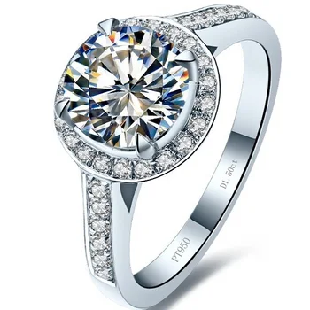 Superb 1CT Quality Credible Solid White Gold Guarantee Excellent Synthetic Carbon Ring for Women Engagement Romantic Jewelry
Superb 1CT Quality Credible Solid White Gold Guarantee Excellent Synthetic Carbon Ring for Women Engagement Romantic Jewelry