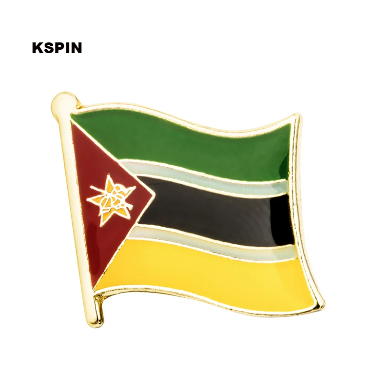 Mozambique National Flag Metal Pin Badge Decorative Brooch Pins for Clothes KS-0133
Mozambique National Flag Metal Pin Badge Decorative Brooch Pins for Clothes KS-0133