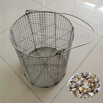 Portable Manual egg cooker for Quail egg shelling machine stainless steel boiled egg basket boiled egg boiling artifact
Portable Manual egg cooker for Quail egg shelling machine stainless steel boiled egg basket boiled egg boiling artifact
