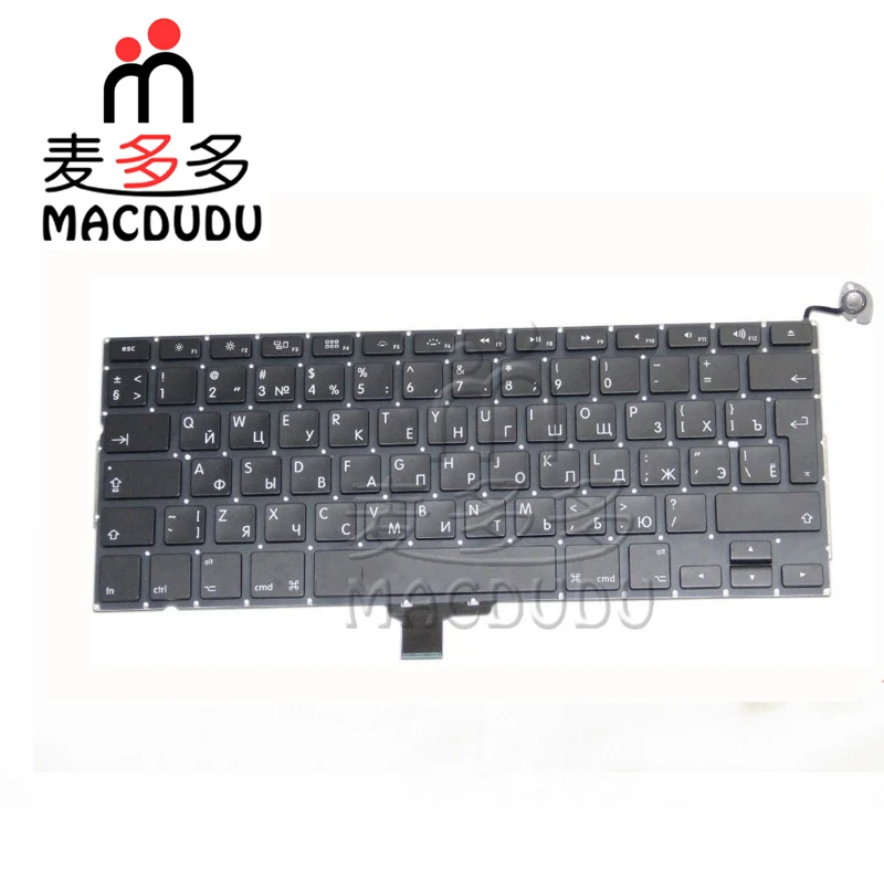 Новая русская клавиатура для ноутбука 2009-2012 Macbook Pro A1278 MC700 MC724 MD313 MD314 RU замена