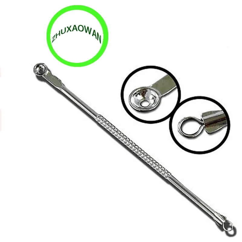 Pro Silver Blackhead Comedone Cleaner Clean Remover Acne Blemish Pimple Extractor Tool Face cleaning care needle cleanser
Pro Silver Blackhead Comedone Cleaner Clean Remover Acne Blemish Pimple Extractor Tool Face cleaning care needle cleanser