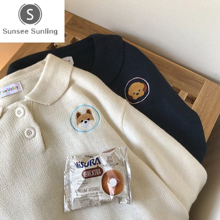 Harajuku 2 Colors 2019 Autumn Korean Breif Cartoon Dog Embroidery Knitted Female Sweaters Women's Cute Sweaters and Pullovers
Harajuku 2 Colors 2019 Autumn Korean Breif Cartoon Dog Embroidery Knitted Female Sweaters Women's Cute Sweaters and Pullovers
