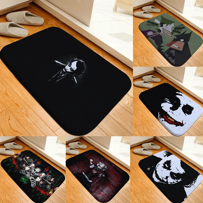 Anime Suicide Squad Joker Floor Rug Doormat Doorway Non-slip Carpet Bed Living Room Home Kitchen Outdoor Floor Mat
Anime Suicide Squad Joker Floor Rug Doormat Doorway Non-slip Carpet Bed Living Room Home Kitchen Outdoor Floor Mat