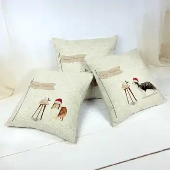 Minimalist Simple Style Animal Cushion Cover Bulldog Dog Pattern Home Sofa Decoration Pillowcase Children'S Room Accessories
Minimalist Simple Style Animal Cushion Cover Bulldog Dog Pattern Home Sofa Decoration Pillowcase Children'S Room Accessories