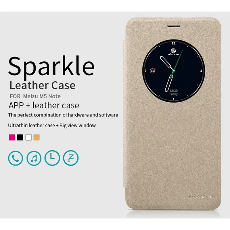 For Meizu M5 Note case Flip Smart Answer Window View Leather Case for Meizu M5 Note NILLKIN Sparkle series Fashion phone Cover
For Meizu M5 Note case Flip Smart Answer Window View Leather Case for Meizu M5 Note NILLKIN Sparkle series Fashion phone Cover