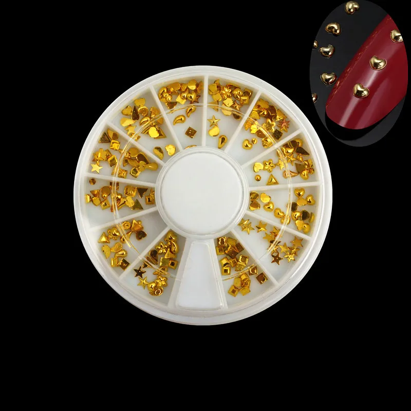 1 Box Gold Metal Nail Art Studs Decorations Droptear Triangle Square Designs Nail Tips Accessories Manicure Tools
1 Box Gold Metal Nail Art Studs Decorations Droptear Triangle Square Designs Nail Tips Accessories Manicure Tools