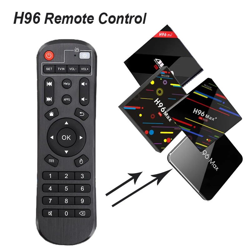 Remote Control for H96 Android TV box remote control Be applicable H96/H96 PRO +/H96 MAX H2/H96 MAX PLUS/H96 MAX X2/X96 MINI.etc
Remote Control for H96 Android TV box remote control Be applicable H96/H96 PRO +/H96 MAX H2/H96 MAX PLUS/H96 MAX X2/X96 MINI.etc