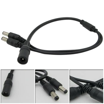 DC Power 5.5x2.1mm DC Power Cable 1 Female To 2,3,4,5,6,8 Male Plug Splitter Adapter For Security CCTV Camera
DC Power 5.5x2.1mm DC Power Cable 1 Female To 2,3,4,5,6,8 Male Plug Splitter Adapter For Security CCTV Camera
