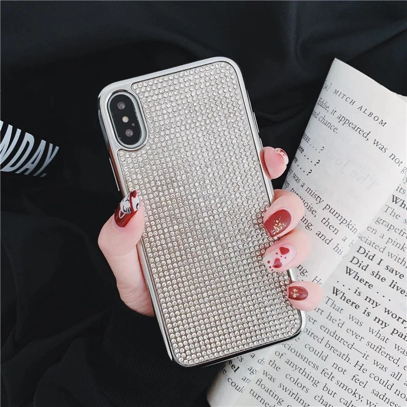 luxury mobile phone case For Apple iphone 6 6S 7 8 plus X XS XR XS Max Glitter Bling Rhinestone case
luxury mobile phone case For Apple iphone 6 6S 7 8 plus X XS XR XS Max Glitter Bling Rhinestone case