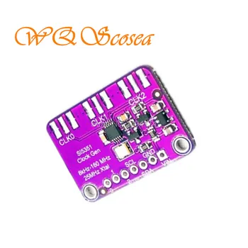 WQScosea Q8S338 Si5351A I2C 25MHZ Controller Signal Generator Breakout Board 8KHZ~160MHz Si5351 Clock Generator for Arduino MCU
WQScosea Q8S338 Si5351A I2C 25MHZ Controller Signal Generator Breakout Board 8KHZ~160MHz Si5351 Clock Generator for Arduino MCU