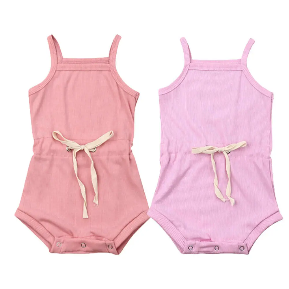 New Baby Girl Sleeveless Cotton Romper Jumpsuit Outfit Summer Solid Clothes 0-24M
New Baby Girl Sleeveless Cotton Romper Jumpsuit Outfit Summer Solid Clothes 0-24M