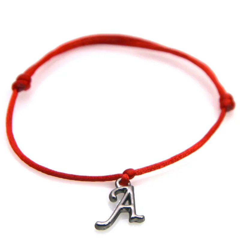 Simple Black 26 Letters Charm Bracelets for Women Men Children Lucky Red String Friendship Wish Bracelet Jewelry Male Adjustable
Simple Black 26 Letters Charm Bracelets for Women Men Children Lucky Red String Friendship Wish Bracelet Jewelry Male Adjustable