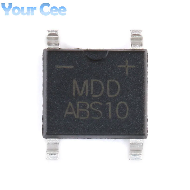 50PCS X MDD MB6F 0.5//0.8A 600V rectifier bridge
