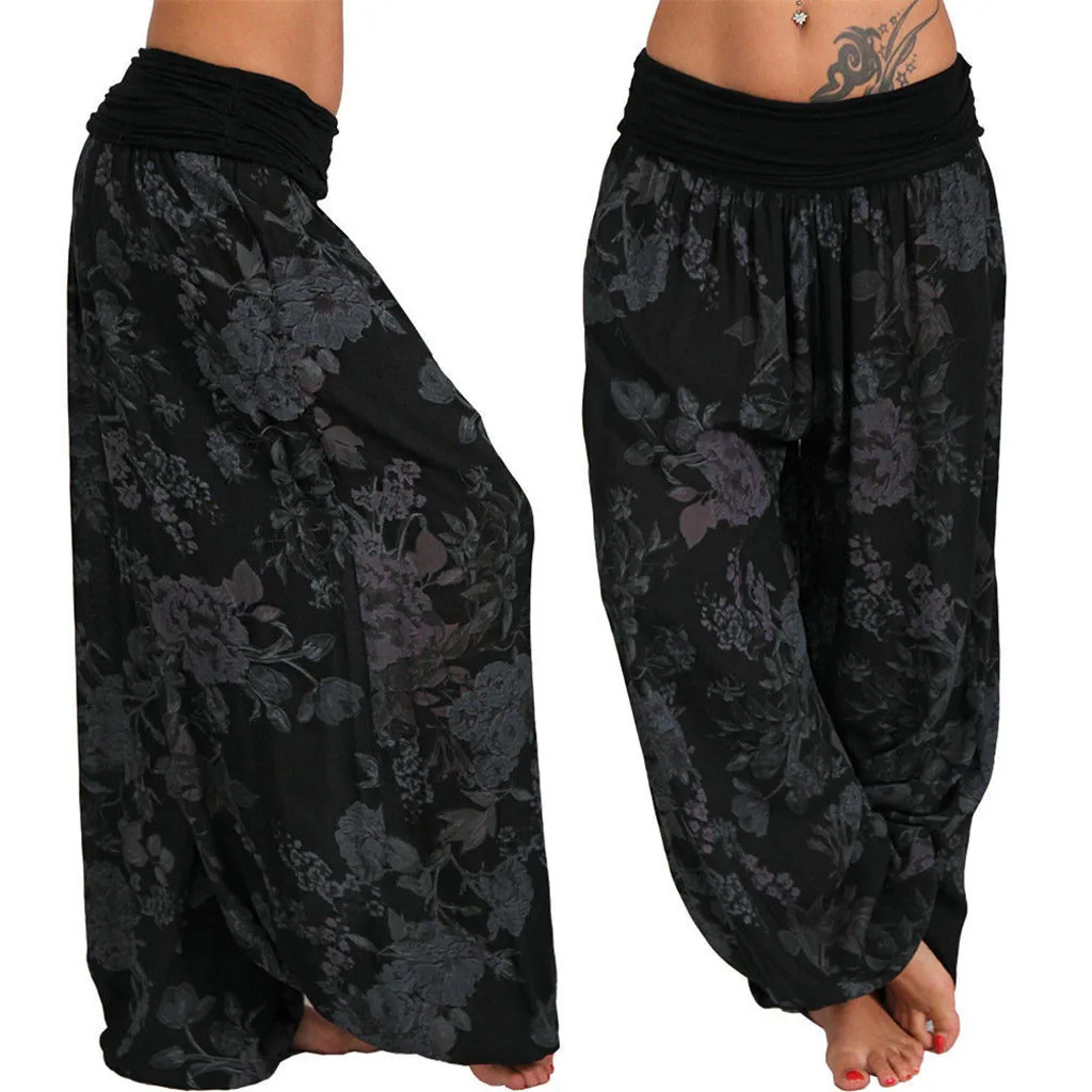 feitong harem pants women Pants Wide Leg Pants Loose Pocket Button Harem Pants trousers women plus size pantalon femme 5#3.5
feitong harem pants women Pants Wide Leg Pants Loose Pocket Button Harem Pants trousers women plus size pantalon femme 5#3.5